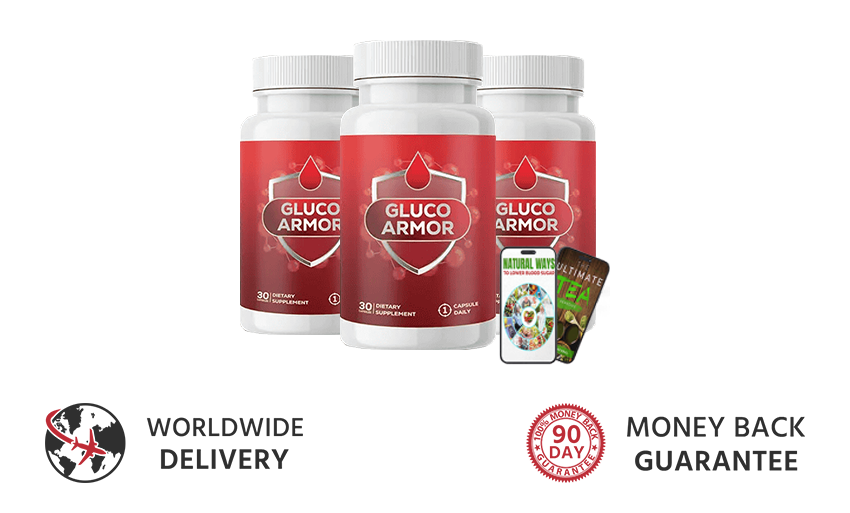 3 Bottles of GlucoArmor