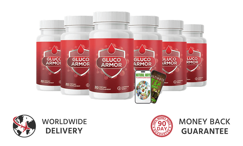 6 Bottles of GlucoArmor